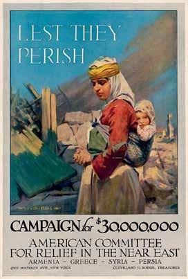 ملصق لجمع التبرعات لإغاثة الشرق الأدنى، لويليام ب. كينغ (1880–1927).